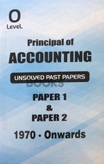 Load image into Gallery viewer, O Level Principal of Accounting P1 & P2 Unsolved upto June 2022