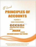 Load image into Gallery viewer, O Level Principles of Accounts P1 Unsolved Upto Jun 2022