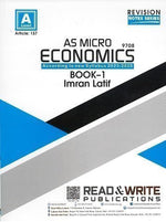 Load image into Gallery viewer, Micro Economics Book 1 AS Level Notes by Imran Latif Art #157