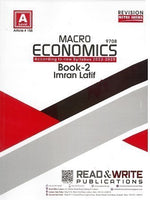 Load image into Gallery viewer, Macro Economics Book 2 AS Level Notes by Imran Latif Art #158