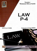 Load image into Gallery viewer, Law A Level P4 Yearly Worked Solutions Mariam Saeed Art #484