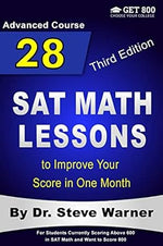 Load image into Gallery viewer, 28 SAT Math Lessons to Improve Your Score Advanced