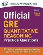Load image into Gallery viewer, Official GRE Quantitative Reasoning Practice Questions by ETS 2nd Edition