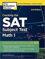 Load image into Gallery viewer, The Princeton Review Cracking the SAT Math 1 Subject Test