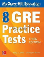 Load image into Gallery viewer, 8 GRE Practice Tests Third Edition McGraw Hill Education