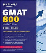 Load image into Gallery viewer, Kaplan GMAT 800 9th Edition