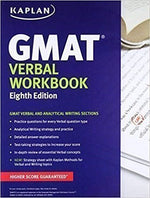 Load image into Gallery viewer, Kaplan GMAT Verbal Workbook 8th Edition