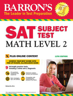 Load image into Gallery viewer, Barron’s SAT Subject Test Math Level 2 8th Edition