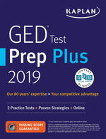 Load image into Gallery viewer, GED Test Prep Plus 2019 Kaplan