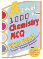 Load image into Gallery viewer, GCE A Level 1000 Chemistry MCQ with Helps Redspot Books Baar