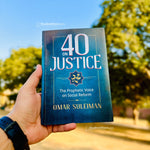Load image into Gallery viewer, 40 on Justice: The Prophetic Voice on Social Reform by Omar Suleiman