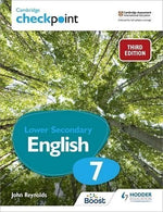 Load image into Gallery viewer, Cambridge Checkpoint Lower Secondary English Students Book 7 3rd Edition - Colored Matte Finish