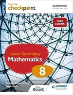 Load image into Gallery viewer, Cambridge Checkpoint Lower Secondary Mathematics Student’s Book 8 3rd Edition Hodder - Original