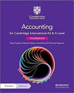 Load image into Gallery viewer, Cambridge International AS & A Level Accounting Coursebook 3rd Edition - Original with Digital Access