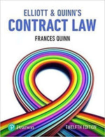 Load image into Gallery viewer, Contract Law 12th Edition by Elliot & Quinn Pearson