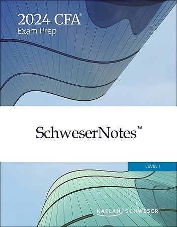 Kaplan Schweser CFA Level 1 Notes 2024 – Books Baar