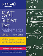 Load image into Gallery viewer, Kaplan SAT Subject Test Mathematics Level 1 10th Edition