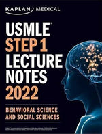 Load image into Gallery viewer, Kaplan USMLE Step 1 Behavioral Science & Social Sciences Lecture Notes 2022
