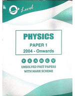 Load image into Gallery viewer, O Level Physics Paper 1 MCQs Unsolved upto June 2023