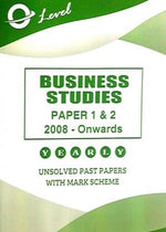 Load image into Gallery viewer, O Level Business Studies Paper 1 & Paper 2 Unsolved upto June 2023