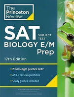 Load image into Gallery viewer, Princeton Review SAT Subject Test Biology E/M Prep 17th Edition