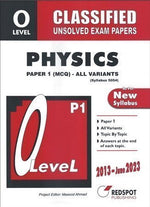 Load image into Gallery viewer, Redspot O Level Classified Physics Paper 1
