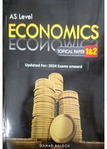 Load image into Gallery viewer, AS Level Economics Topical Paper 1 and 2 by Qamar Baloch