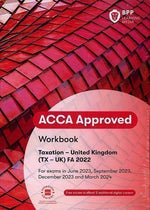 Load image into Gallery viewer, BPP ACCA F6 Taxation (TX-UK) FA 2022 Workbook 2023-24