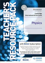 Load image into Gallery viewer, Cambridge International AS & A Level Physics Teacher's Resource Pack with Boost Subscription