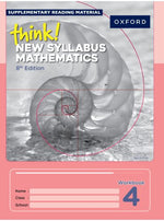 Load image into Gallery viewer, Think! New Syllabus Mathematics Workbook 4 (8th Edition)