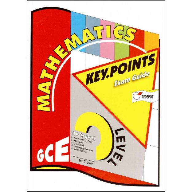 GCE O Level Mathematics Key Points Latest Redspot