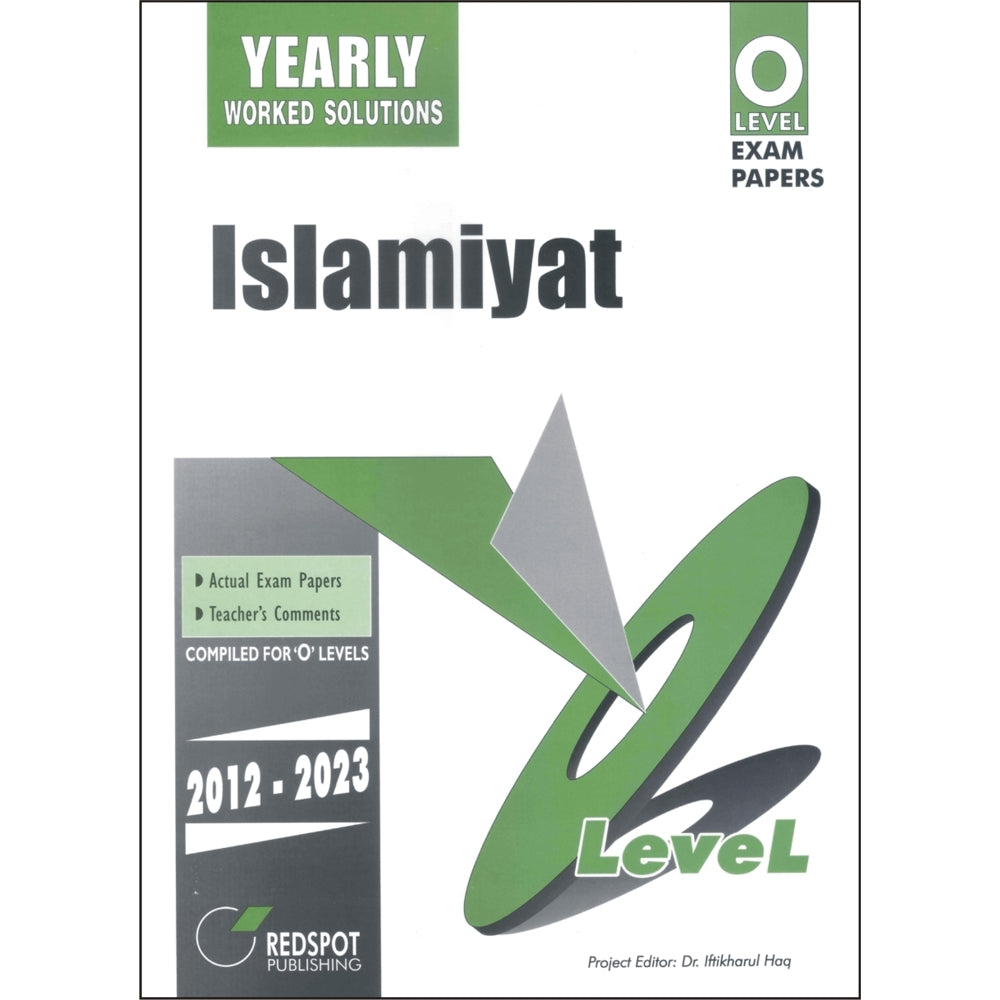 Redspot O Level Islamiyat Yearly 2024 Edition