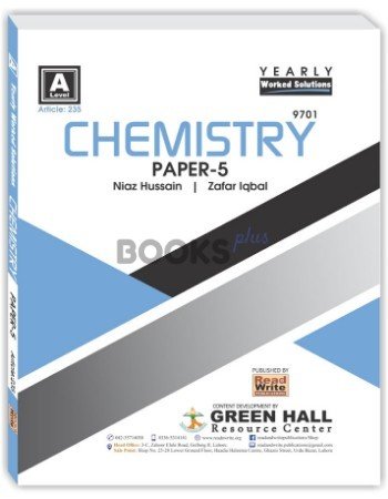 Chemistry A Level P5 Yearly Worked Solutions Art #235