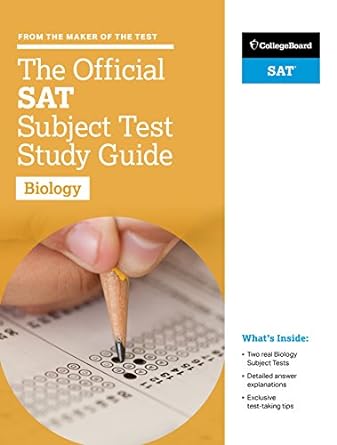 College Board The Official SAT Subject Test Study Guide Biology