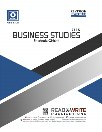 O Level Business Studies Notes by Shahraiz Chishti Art #121 (Copy)