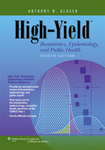 Load image into Gallery viewer, HighYield Biostatistics Epidemiology and Public Health 4th Edition
