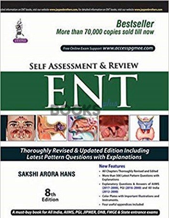 Self Assessment and Review ENT 8th Edition Sakshi Arora