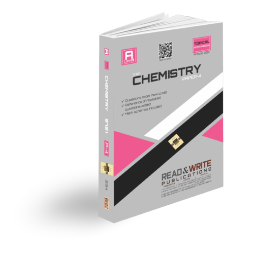 234 Chemistry A Level Paper 4 Topical Workbook and Past Papers