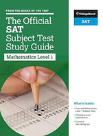 Load image into Gallery viewer, College Board The Official SAT Subject Test Study Guide Mathematics Level 1
