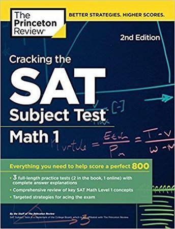 The Princeton Review Cracking the SAT Math 1 Subject Test
