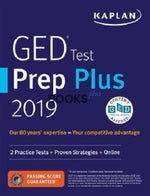 Load image into Gallery viewer, GED Test Prep Plus 2019 Kaplan
