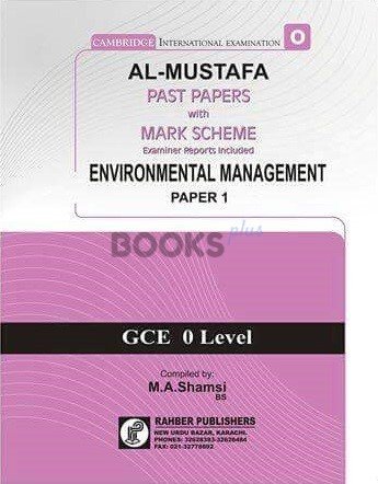 Al Mustafa O Level Environmental Management P1 Unsolved Upto Nov 2021