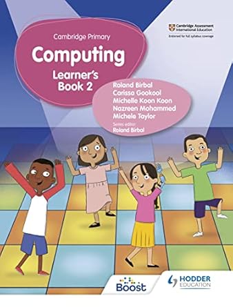 Cambridge Primary Computing Learner's Book Stage 2