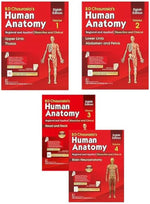 Load image into Gallery viewer, B D CHAURASIA
BD CHAURASIAS HUMAN ANATOMY 8th EDITION SET OF Volume 1, 2, 3,
