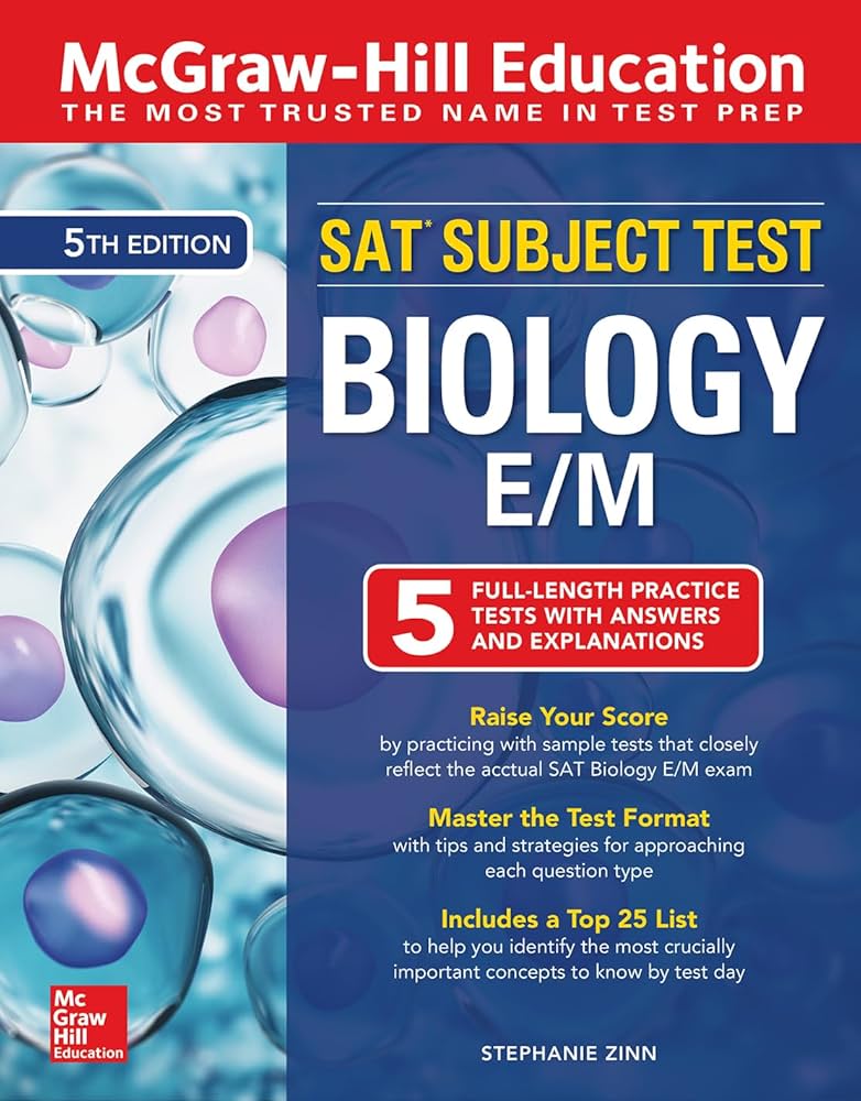 SAT Subject Test Biology McGraw Hill Education