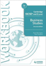 Load image into Gallery viewer, Cambridge IGCSE and O Level Business Studies Workbook 2nd Edition
