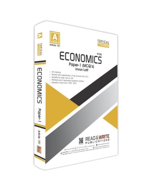 151 Economics AS Level Paper 1 (MCQ’s) Topical Worked Solutions