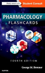 Load image into Gallery viewer, Pharmacology Flashcards by Brenner 4th Edition
