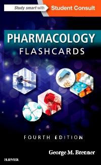 Pharmacology Flashcards by Brenner 4th Edition