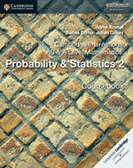 Load image into Gallery viewer, Cambridge AS &#038; A Level Math Probability &#038; Statistics 2 Coursebook
